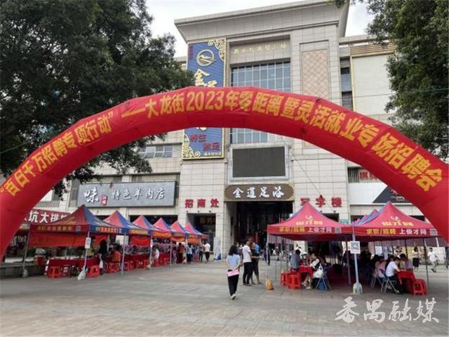 就业服务零距离 番禺 大龙街举办灵活就业专场招聘会.jpeg