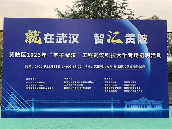 黄陂区2023年“学子聚汉”工程武汉科技大学专场招聘会圆满举办.jpeg